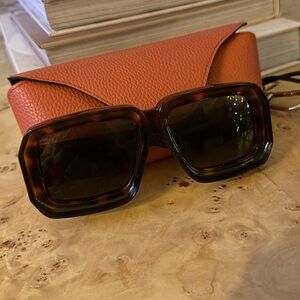 Loewe Brown Square Sunglasses